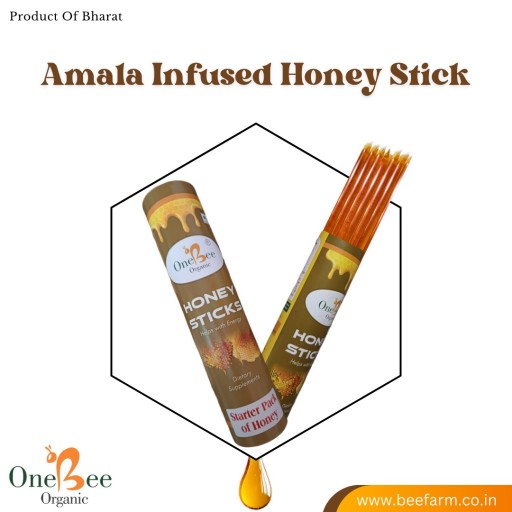 ORGANIC AMALA INFUSED HONEY STICK